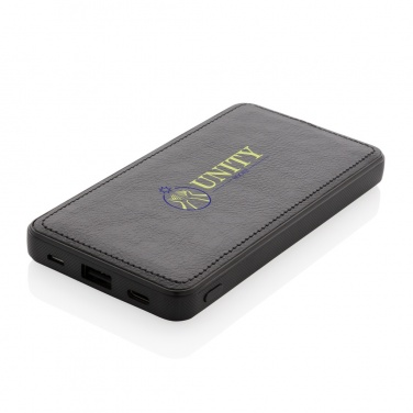 Logo trade promotional product photo of: Tusca 10.000 mAh PU powerbank