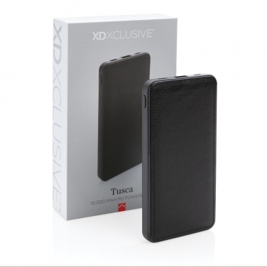 Logotrade advertising products photo of: Tusca 10.000 mAh PU powerbank