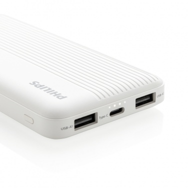 Logotrade promotional giveaways photo of: Philips 10.000 mAh slim powerbank