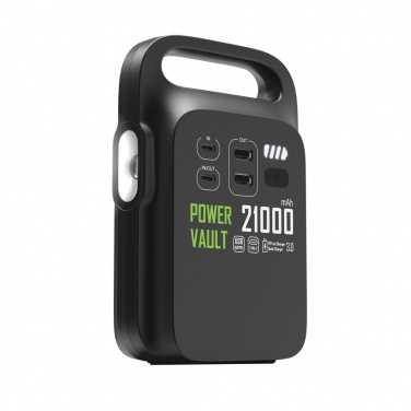 Logo trade promotional gift photo of: Power Vault RCS rplastic 21000 mAh portable power station