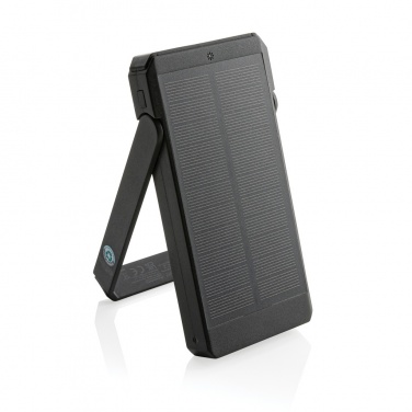 Logotrade promotional gift image of: Skywave RCS recycled plastic solar powerbank 10000 mAh