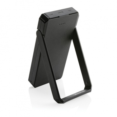 Logo trade corporate gifts picture of: Skywave RCS recycled plastic solar powerbank 10000 mAh