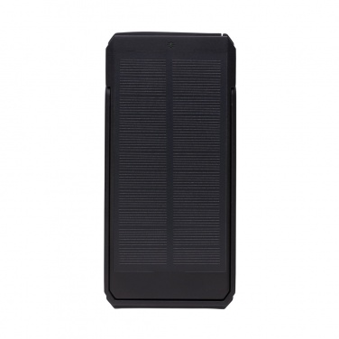 Logotrade promotional item image of: Skywave RCS recycled plastic solar powerbank 10000 mAh