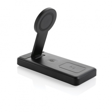 Logo trade promotional item photo of: Fenwick RCS recycled plastic 10000mah  3 in 1 fast powerbank