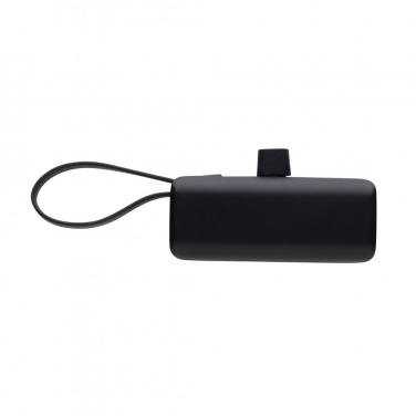 Logo trade promotional giveaways image of: Powerlink RCS rplastic 3000 mAh powerbank iOS connector