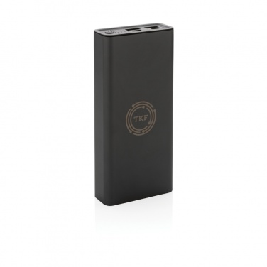 Logotrade promotional giveaway image of: Terra RCS recycled 20W aluminium powerbank 20.000 mAh