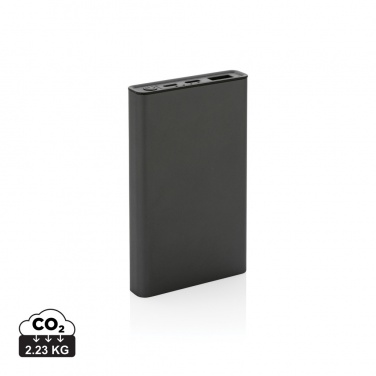 Logotrade advertising product picture of: Terra RCS recycled aluminium powerbank 5.000 mAh