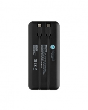 Logo trade promotional products image of: Gridley RCS rplastic 20000 65W laptop powerbank