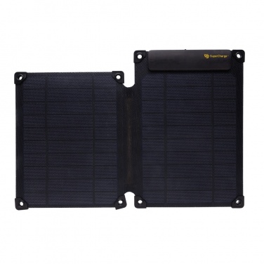 Logo trade promotional products image of: Solarpulse rplastic portable Solar panel 10W