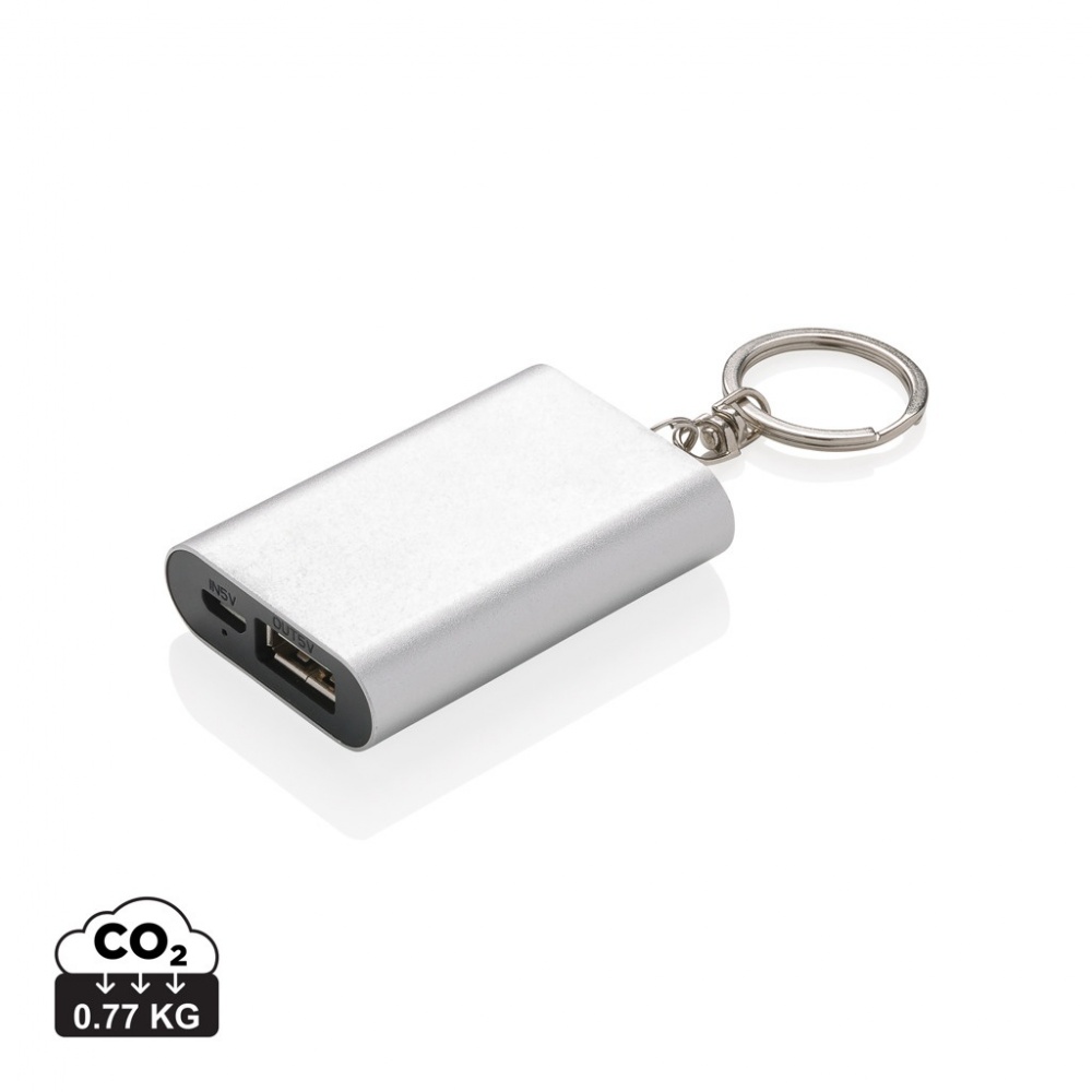 Logo trade corporate gift photo of: 1.000 mAh keychain powerbank