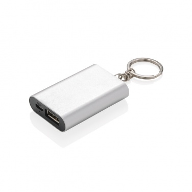 Logo trade advertising products picture of: 1.000 mAh keychain powerbank