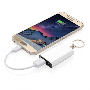 Logotrade promotional giveaway image of: 1.000 mAh keychain powerbank