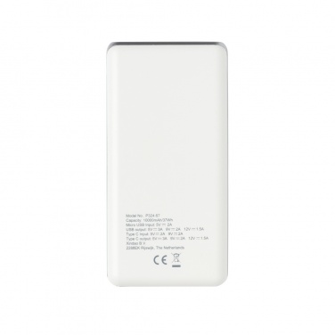 Logotrade advertising products photo of: Ultra fast 10.000 mAh powerbank with PD