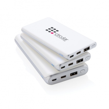 Logotrade promotional gift image of: Ultra fast 10.000 mAh powerbank with PD