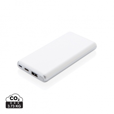 Logo trade promotional giveaway photo of: Ultra fast 10.000 mAh powerbank with PD