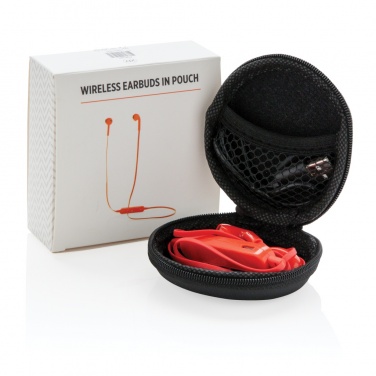 Logotrade promotional merchandise photo of: Wireless earbuds in pouch