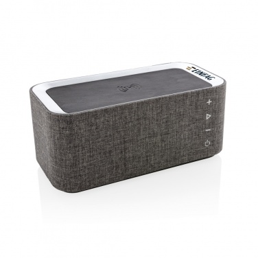 Logotrade promotional giveaways photo of: Vogue wireless charging speaker