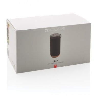Logotrade promotional item picture of: Baia 10W wireless speaker, cork