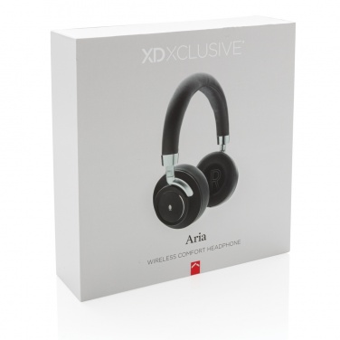 Logotrade promotional giveaway image of: Aria Wireless Comfort Headphones