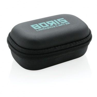 Logo trade promotional gifts picture of: TWS sport earbuds in charging case