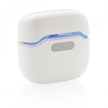 Logotrade business gift image of: TWS earbuds in UV-C sterilising charging case