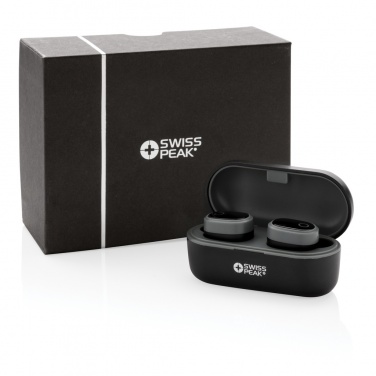 Logotrade promotional giveaway picture of: Swiss peak TWS earbuds