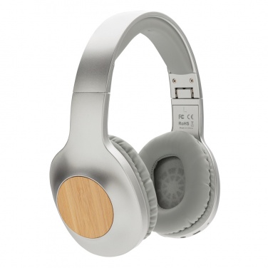 Logotrade promotional merchandise photo of: Dakota Bamboo wireless headphone