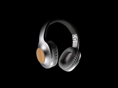 Logotrade corporate gift picture of: Dakota Bamboo wireless headphone