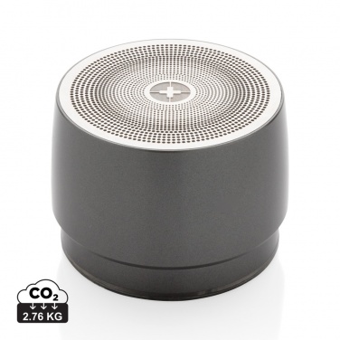 Logo trade promotional items image of: Swiss peak 5W wireless bass speaker