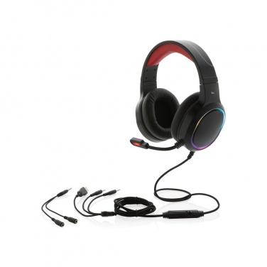 Logotrade promotional gift image of: RGB gaming headset