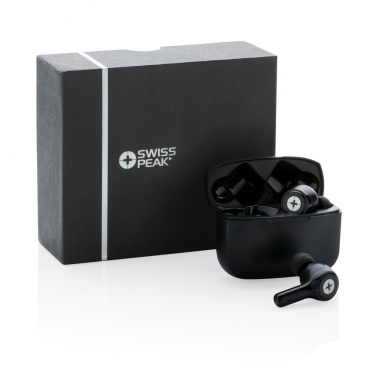 Logo trade promotional merchandise photo of: Swiss Peak ANC TWS earbuds