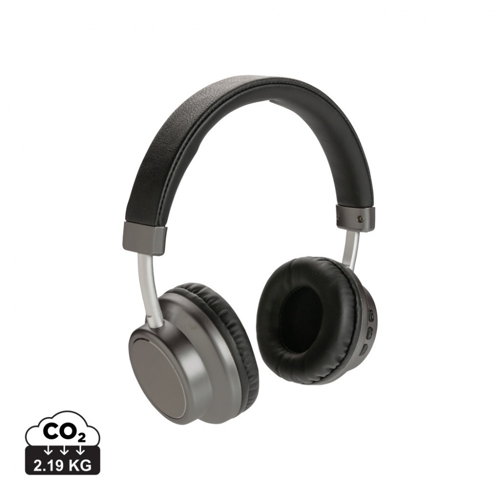 Logo trade business gifts image of: Swiss Peak wireless headphone V3