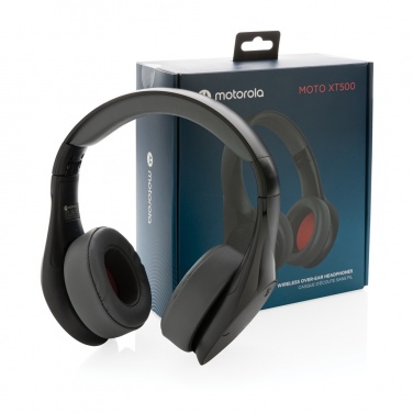 Logo trade advertising products picture of: Motorola MOTO XT500 wireless over ear headphone