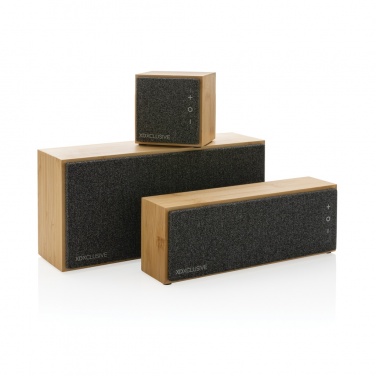 Logo trade promotional products picture of: Wynn 5W bamboo wireless speaker