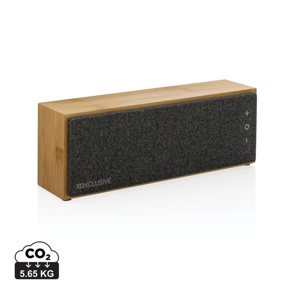 Logotrade promotional giveaways photo of: Wynn 10W bamboo wireless speaker