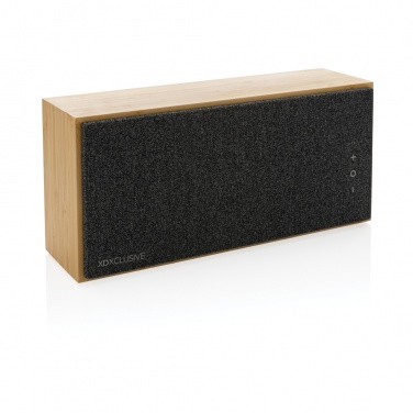 Logo trade promotional items picture of: Wynn 20W bamboo wireless speaker