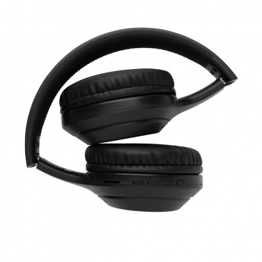 Logotrade business gift image of: RCS standard recycled plastic headphone