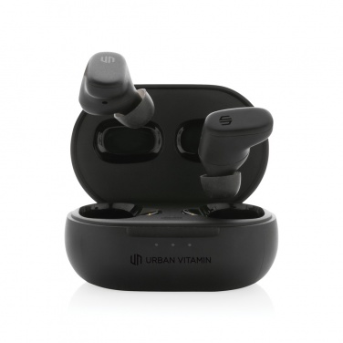 Logo trade promotional gifts image of: Urban Vitamin Gilroy hybrid ANC and ENC earbuds