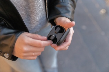 Logotrade promotional merchandise photo of: Urban Vitamin Gilroy hybrid ANC and ENC earbuds