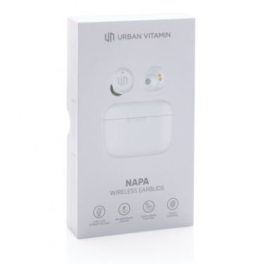 Logo trade business gift photo of: Urban Vitamin Napa earbuds