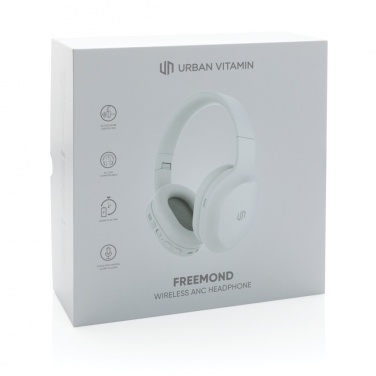 Logo trade promotional items image of: Urban Vitamin Freemond wireless ANC headphone