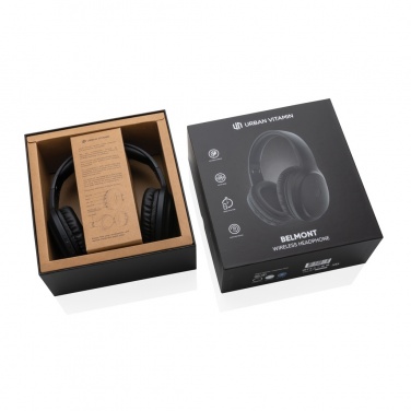 Logo trade promotional products image of: Urban Vitamin Belmont wireless headphone