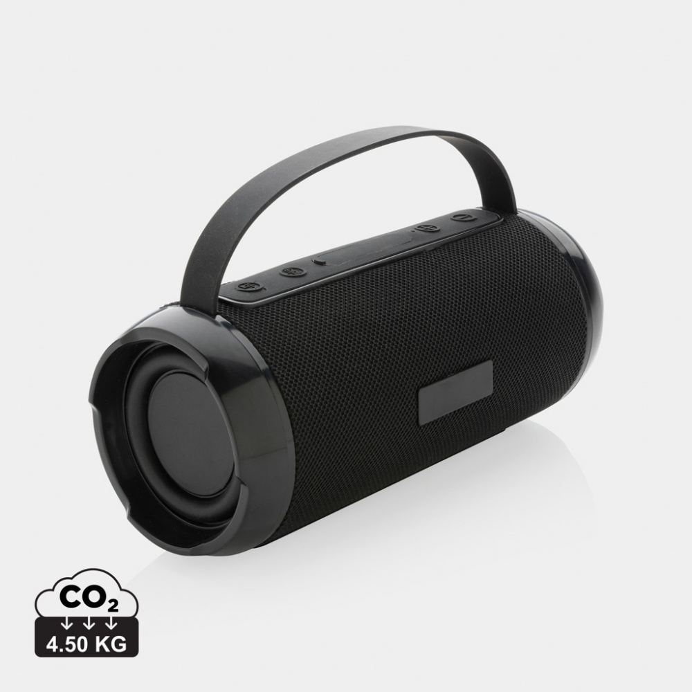 Logotrade promotional items photo of: RCS recycled plastic Soundboom waterproof 6W speaker