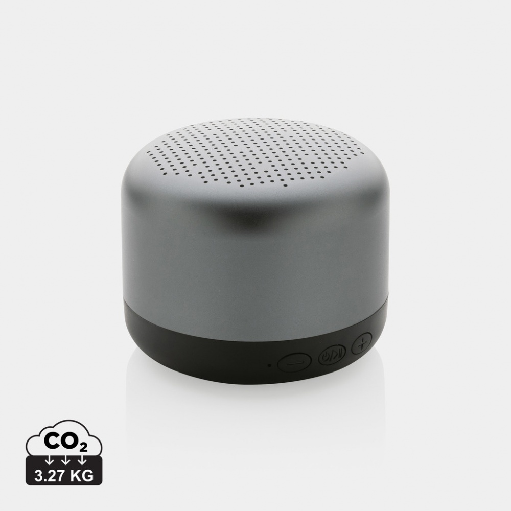 Logo trade promotional giveaways picture of: Terra RCS recycled aluminium 5W wireless speaker