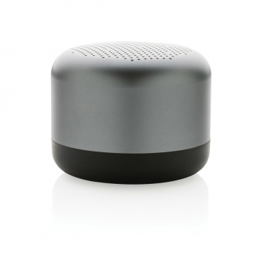 Logo trade corporate gifts image of: Terra RCS recycled aluminium 5W wireless speaker