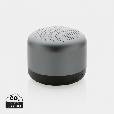 Logotrade corporate gift picture of: Terra RCS recycled aluminium 5W wireless speaker