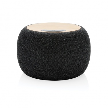 Logotrade promotional product image of: RCS Rplastic/PET and bamboo 5W speaker