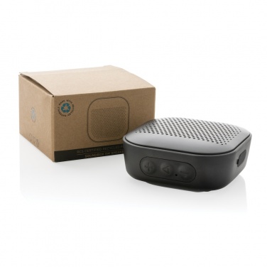 Logo trade promotional merchandise picture of: RCS recycled plastic Soundbox 3W speaker