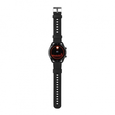 Logo trade business gift photo of: RCS recycled TPU Fit Watch round