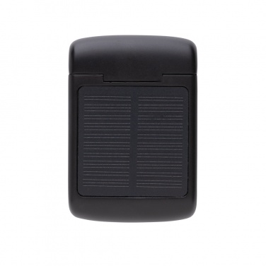 Logo trade advertising products picture of: Skywave RCS recycled plastic solar earbuds